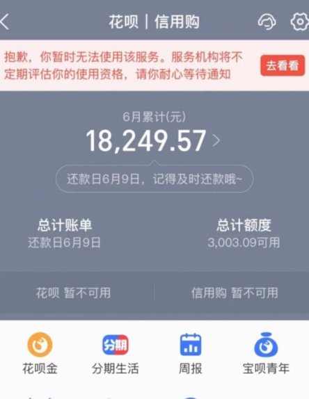 花呗现在啥情况